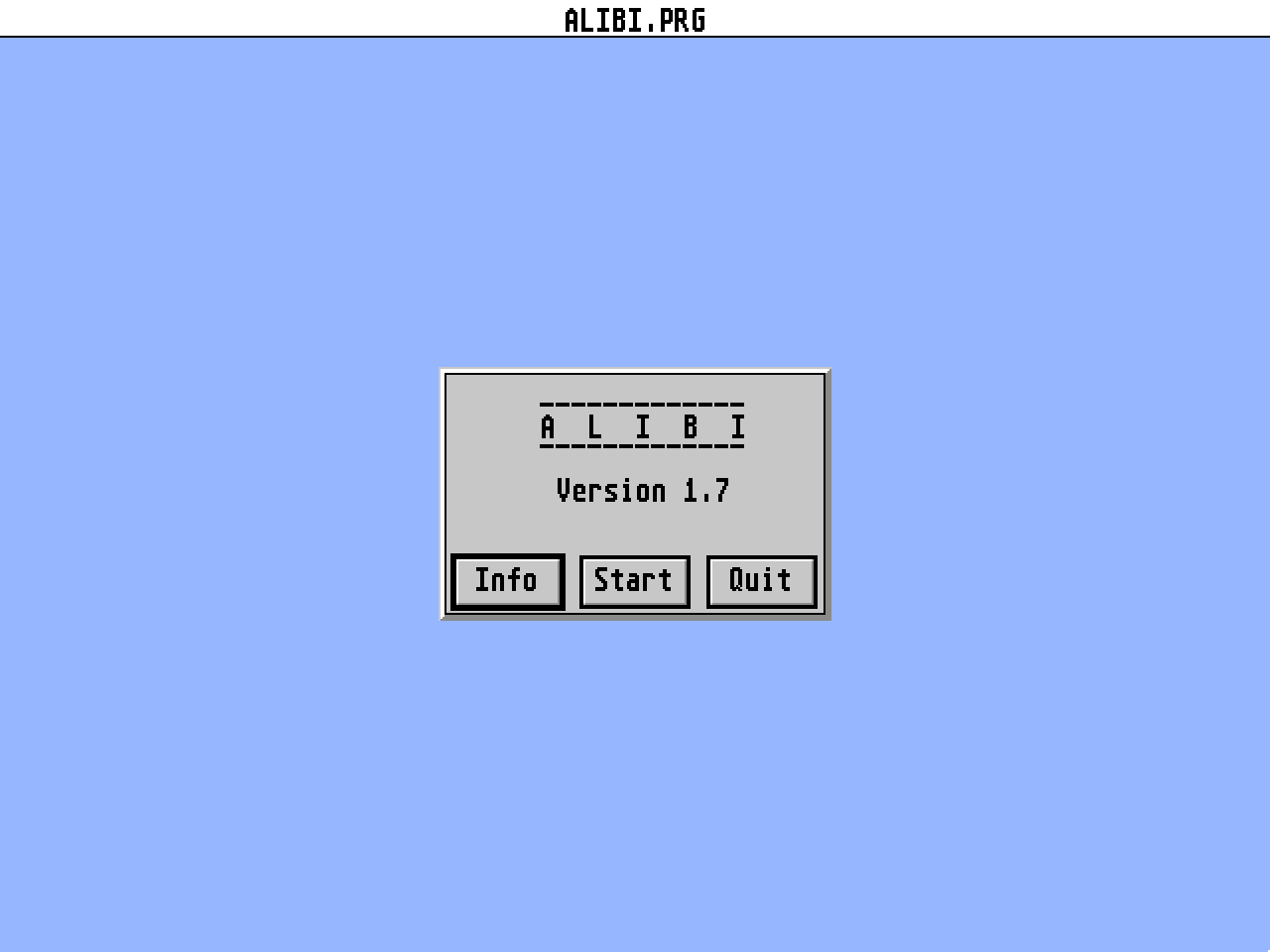 Alibi — screenshot 1